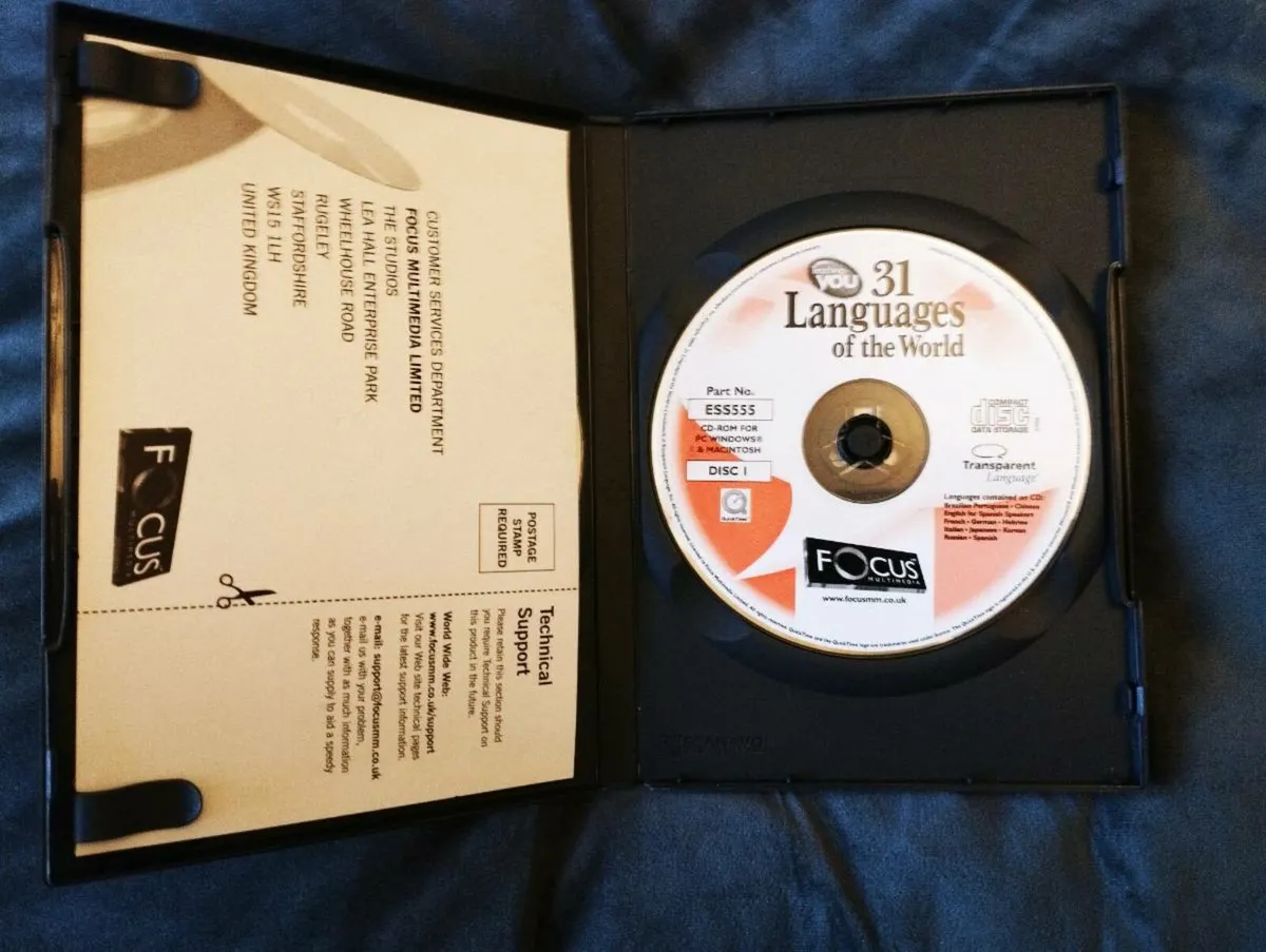 CD-ROM Teaching-you 31 Languages of the World - Image 2