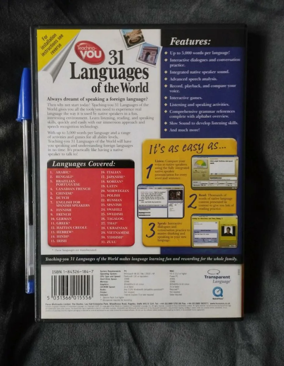 CD-ROM Teaching-you 31 Languages of the World - Image 4