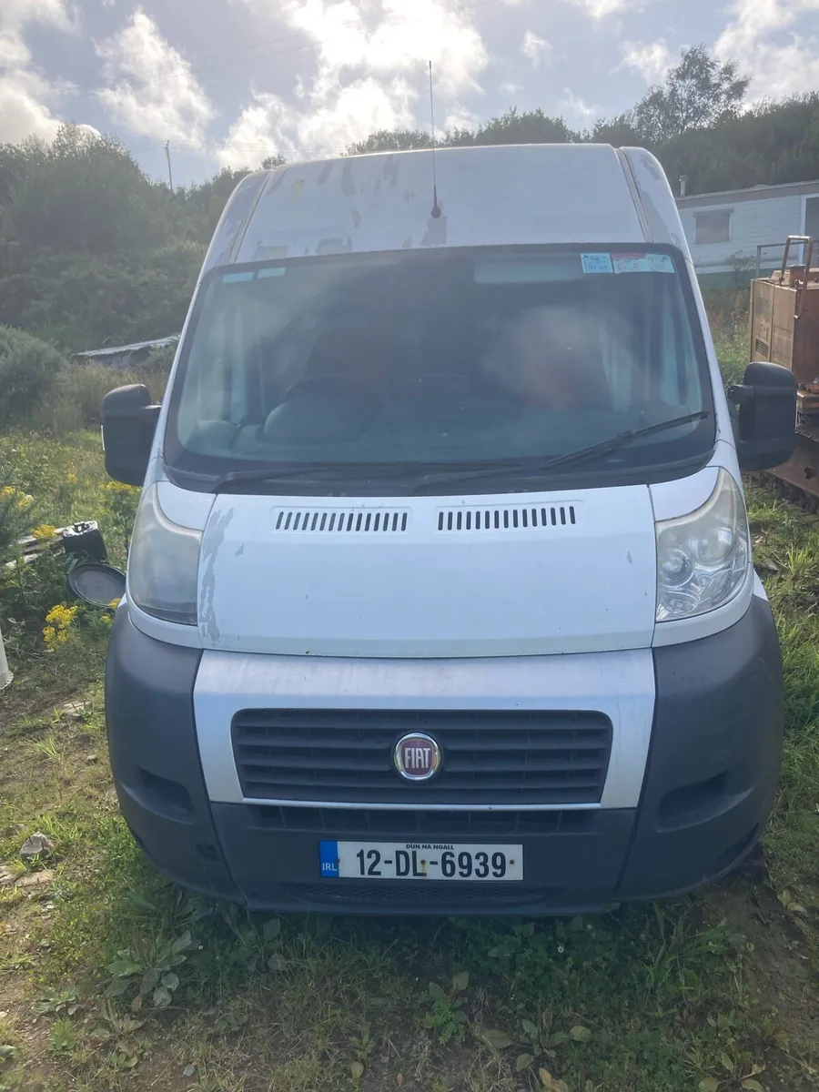 2012 fiat camper van - Image 1
