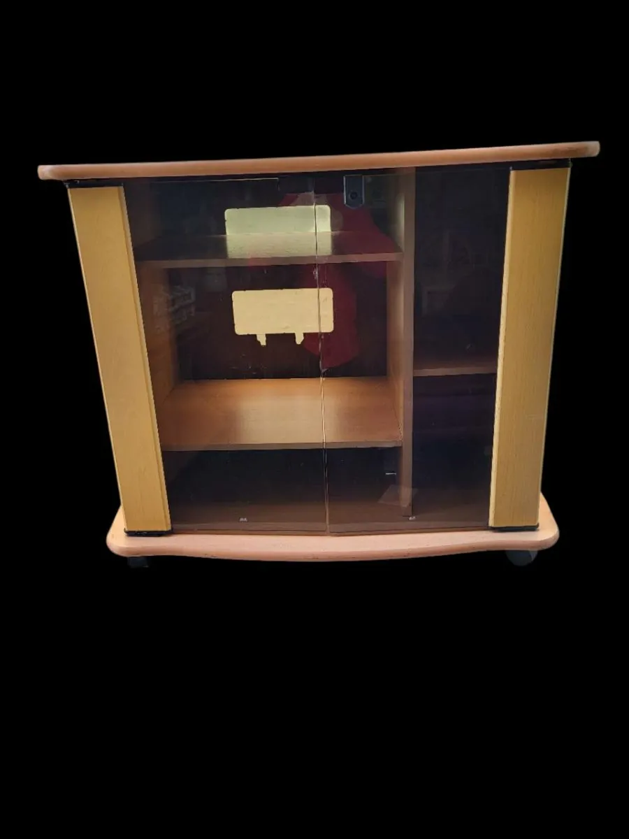 Tv unit in lovely beech finish - Image 1