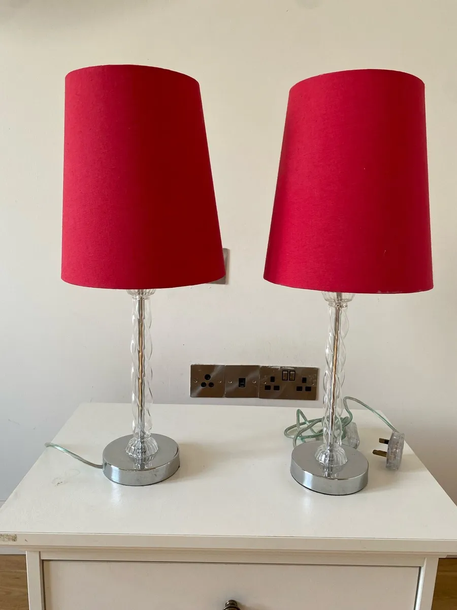 Matching Side lamps as new - Image 2