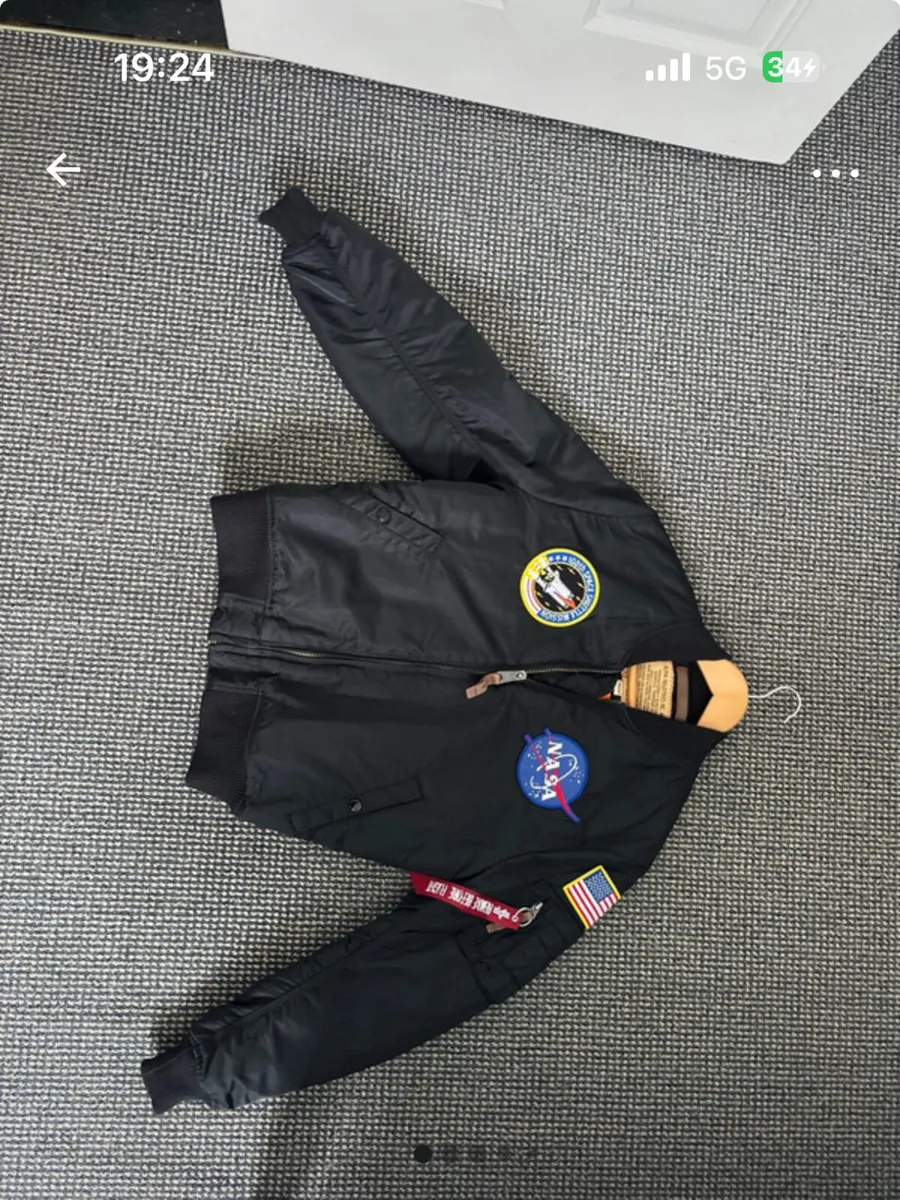 Alpha Industries MA-1 NASA Bomber Jacket - Image 1