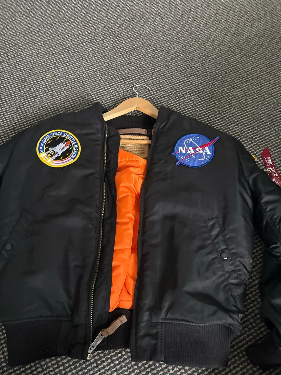 Alpha Industries MA-1 NASA Bomber Jacket - Image 2