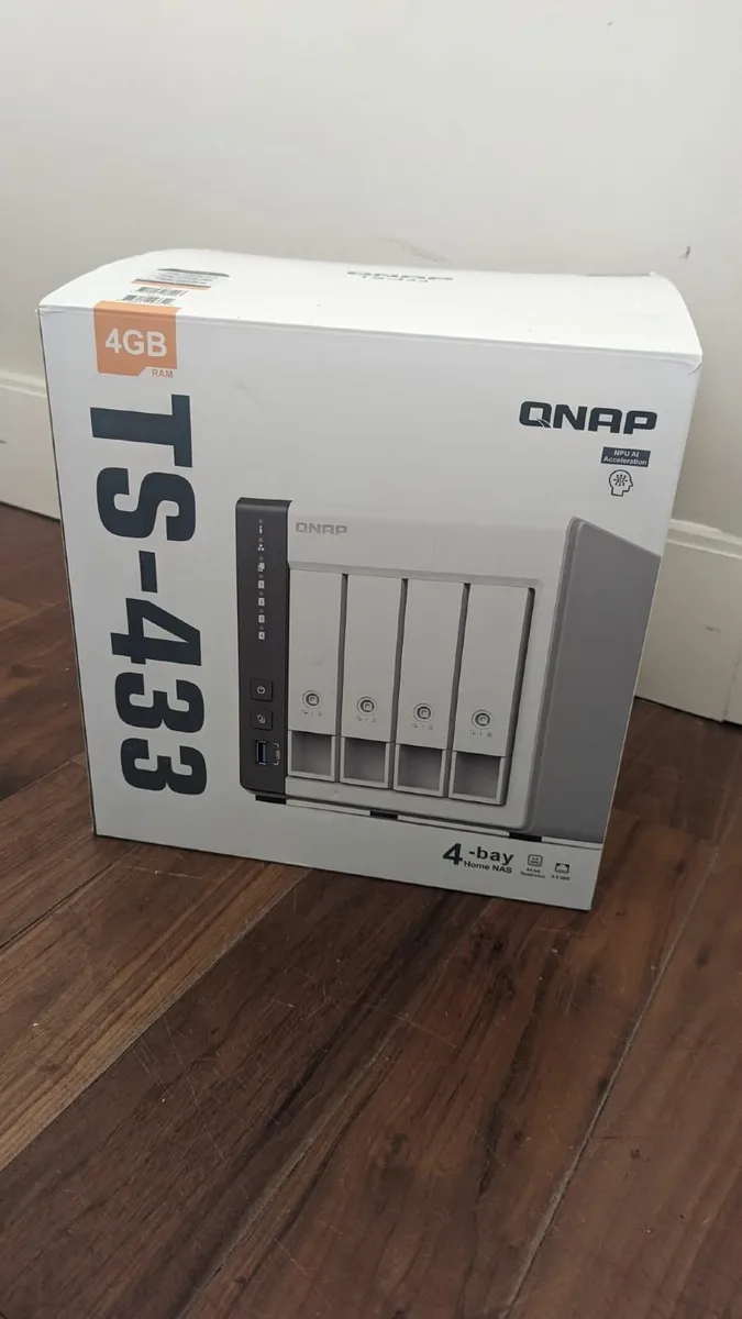 QNAP TS-433 NAS Home Server - Image 1