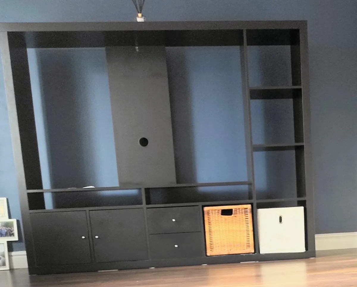 Mirror Wardrobes and TV stand FOR SALE €200 - Image 1
