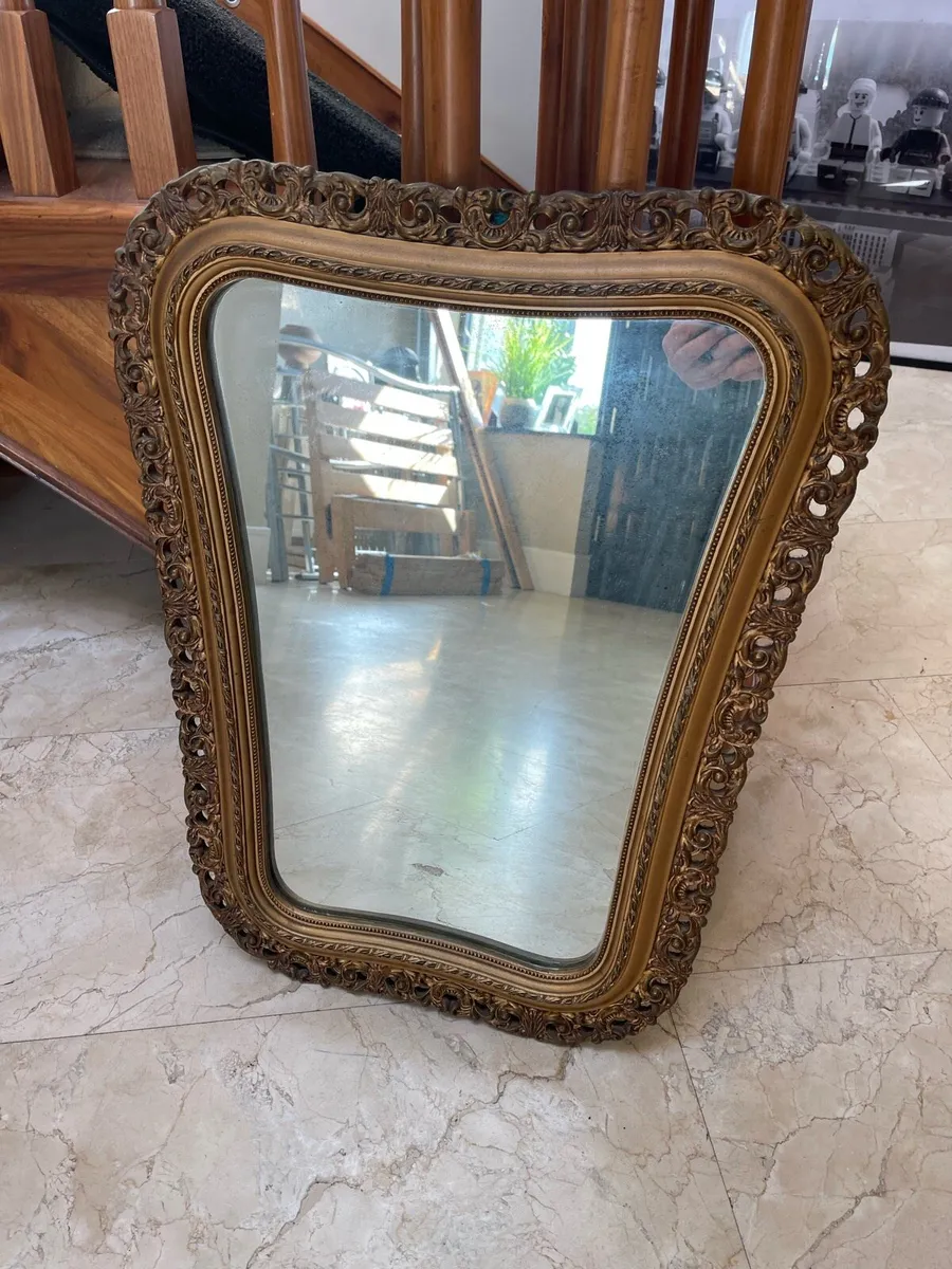 Classy Very Solid Gilded Mirror - Can Deliver