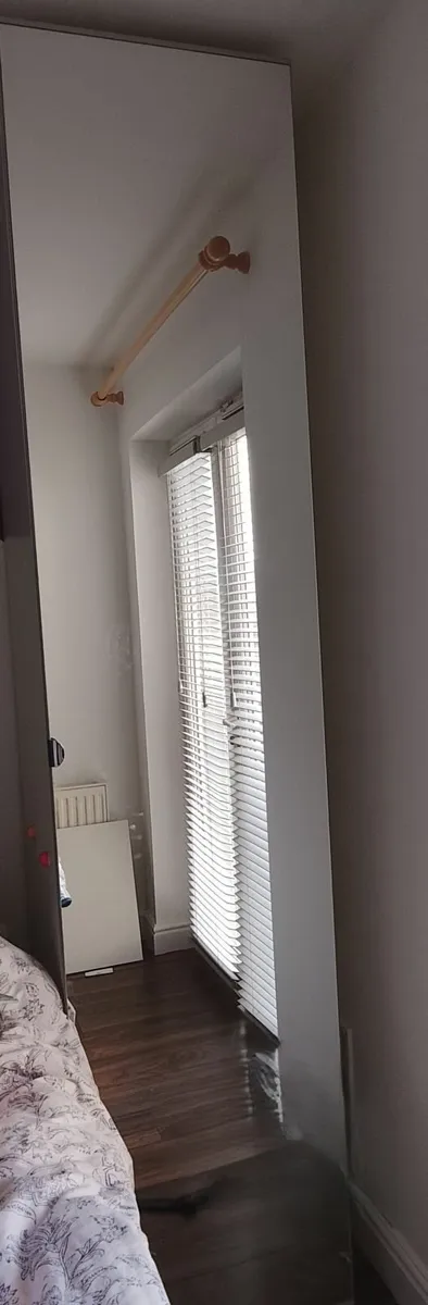Mirror Wardrobes and TV stand FOR SALE €200 - Image 2