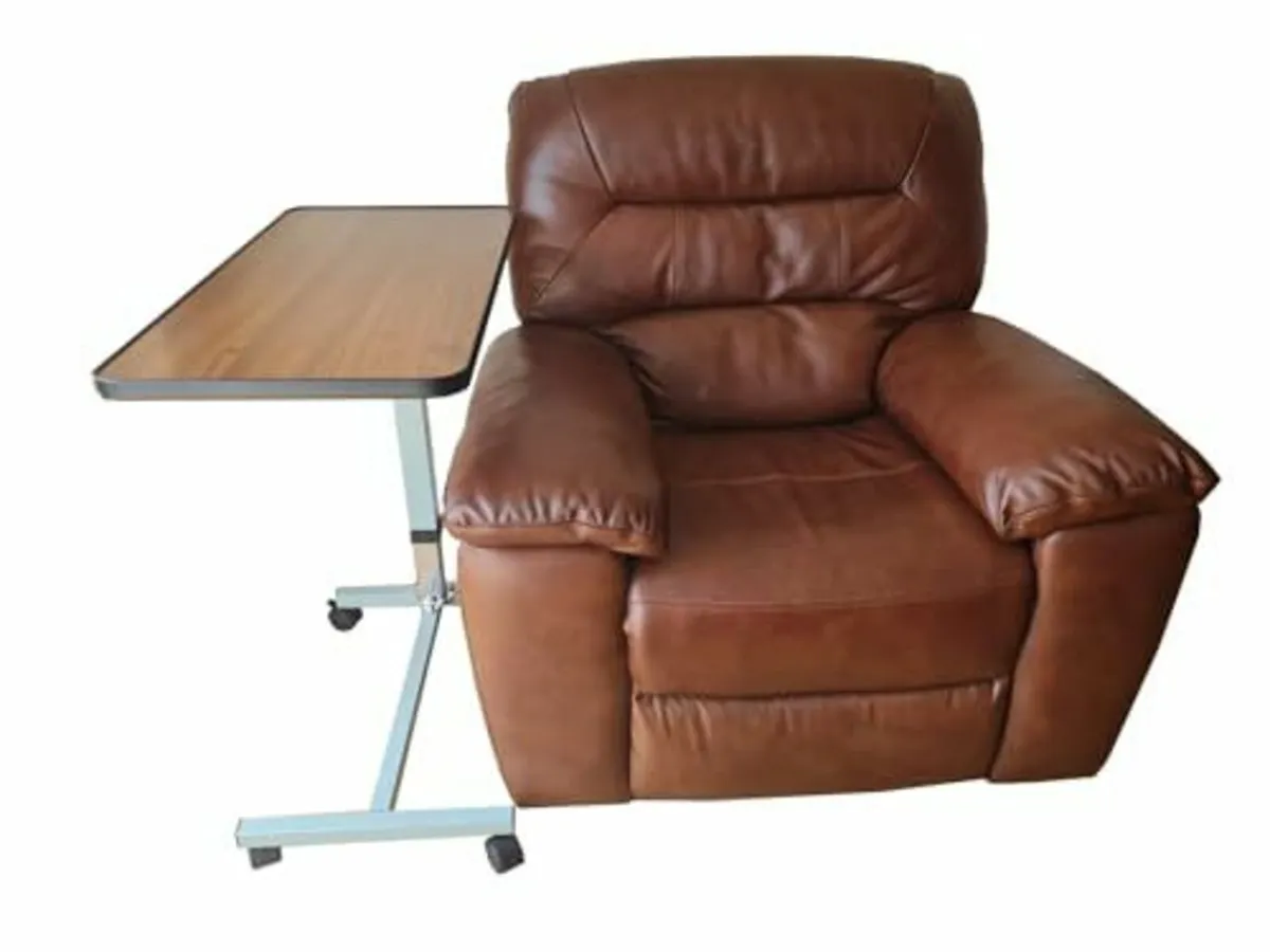 Adjustable hospital-style over-bed table - Image 2