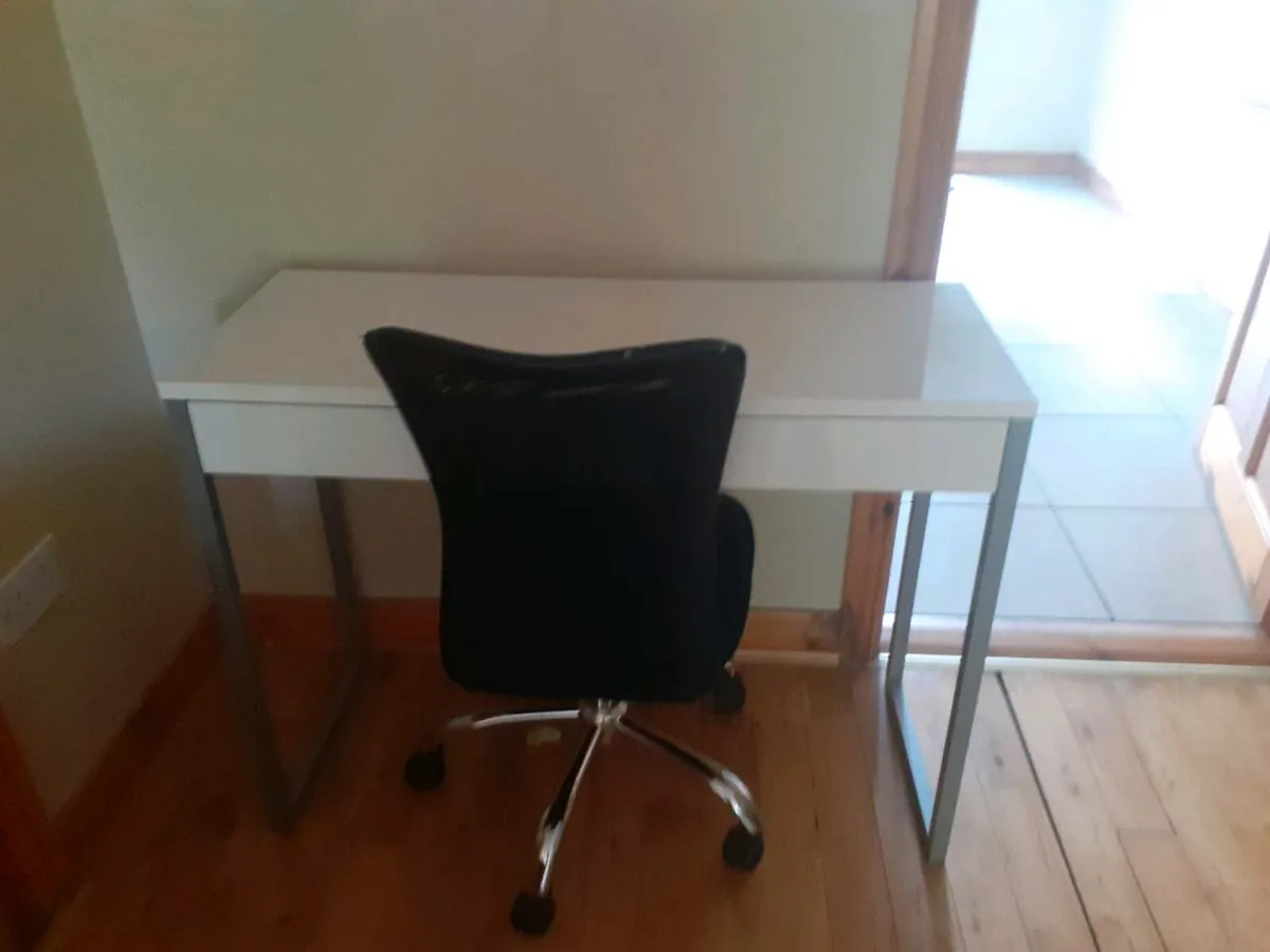 study desk & chair - Image 1