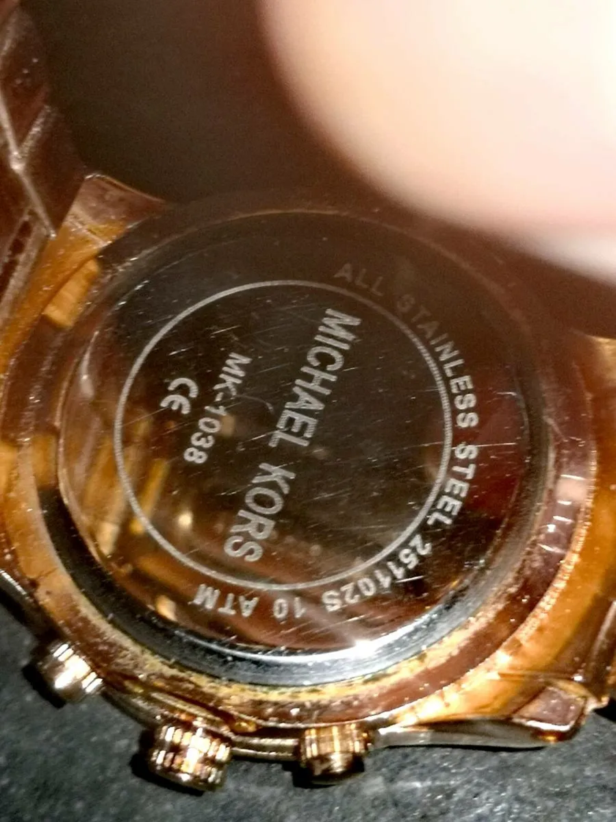 Michael Kors rose gold watch with box - Image 3