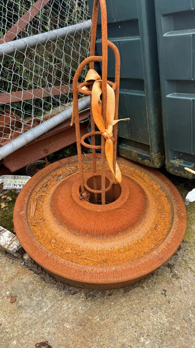 Train wheel  for mooring weight sinkers - Image 1