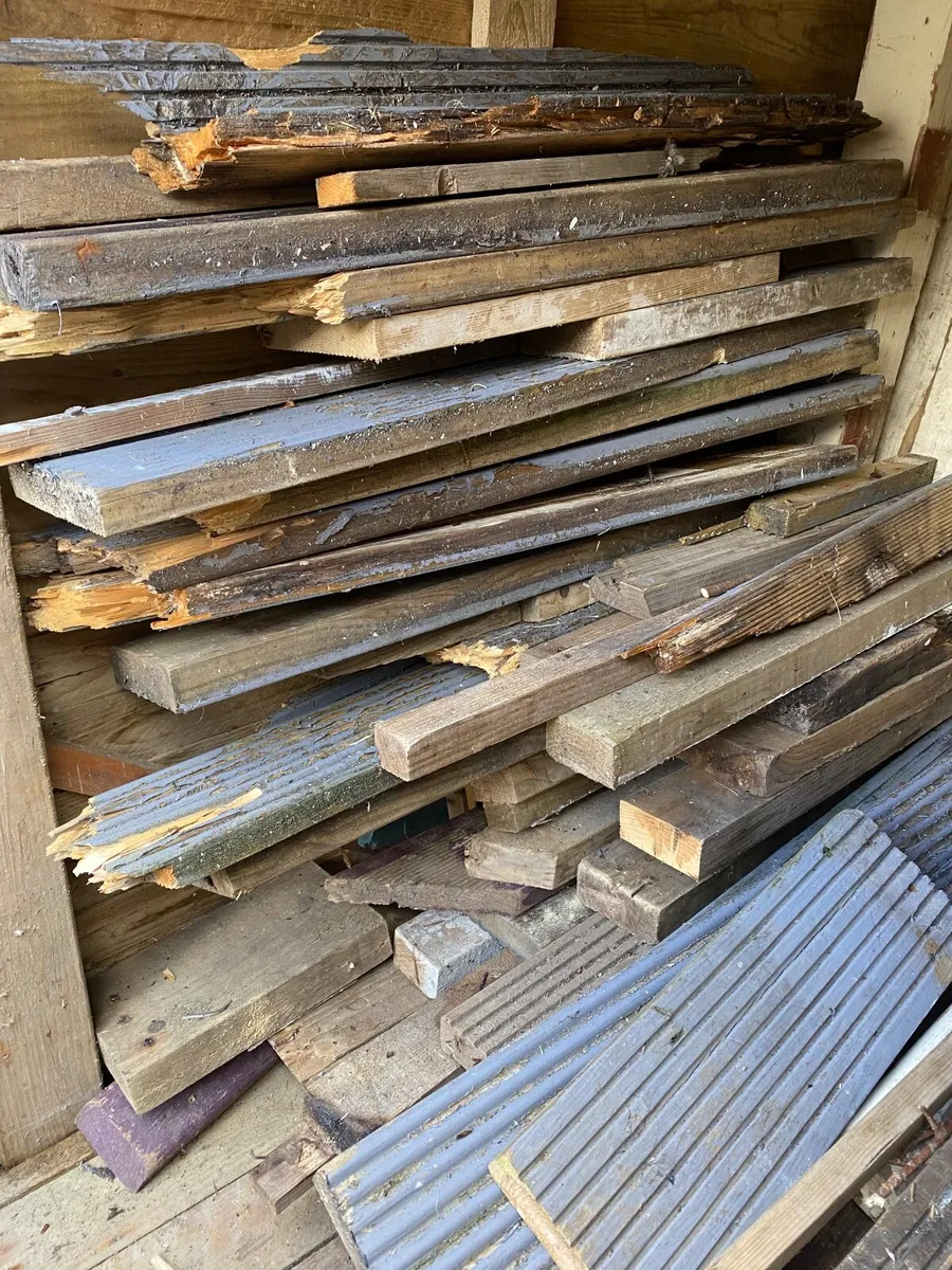 FREE USED TIMBER DECKING . Co Donegal - Image 2