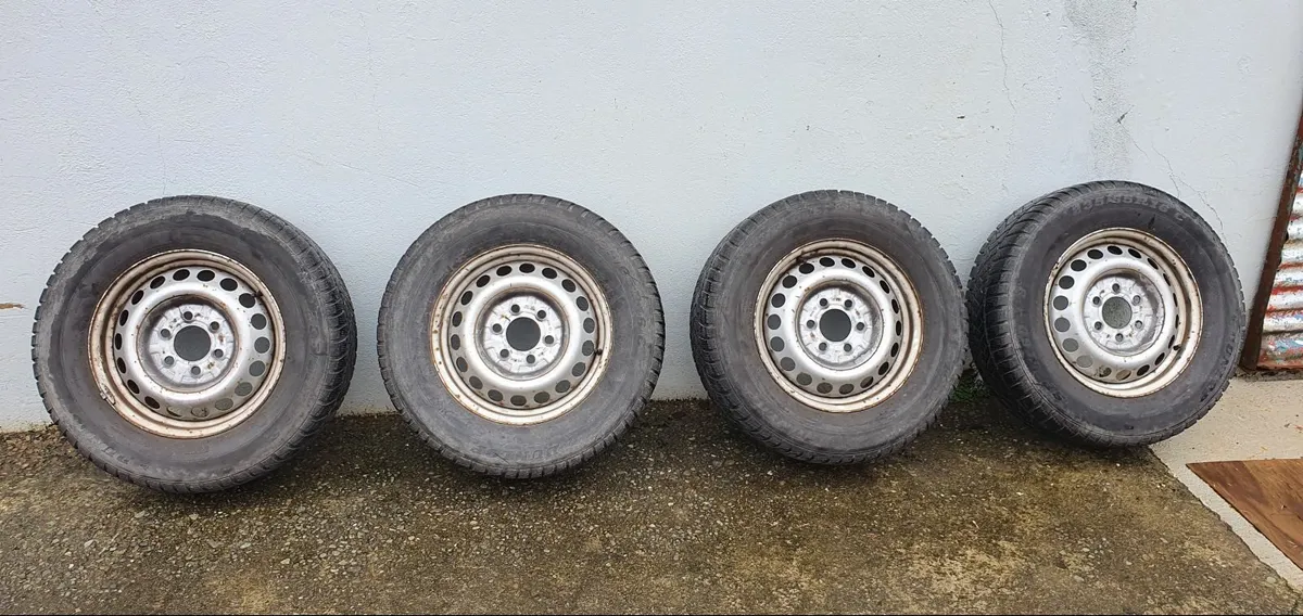 4 x Mercedes Sprinter VW Wheels 235/16 R 16 - Image 1