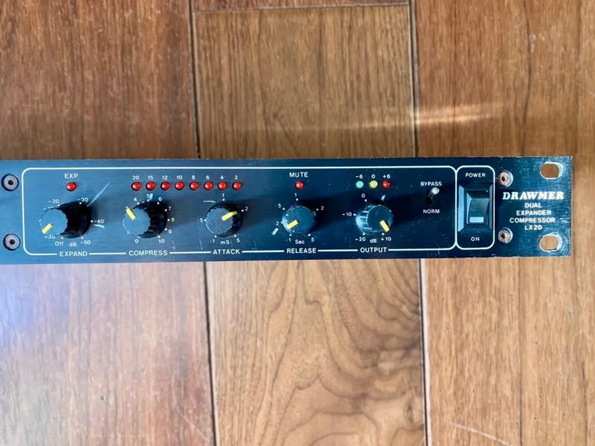 Drawmer LX20 Vintage Analogue Dual Expander Compressor - Image 1