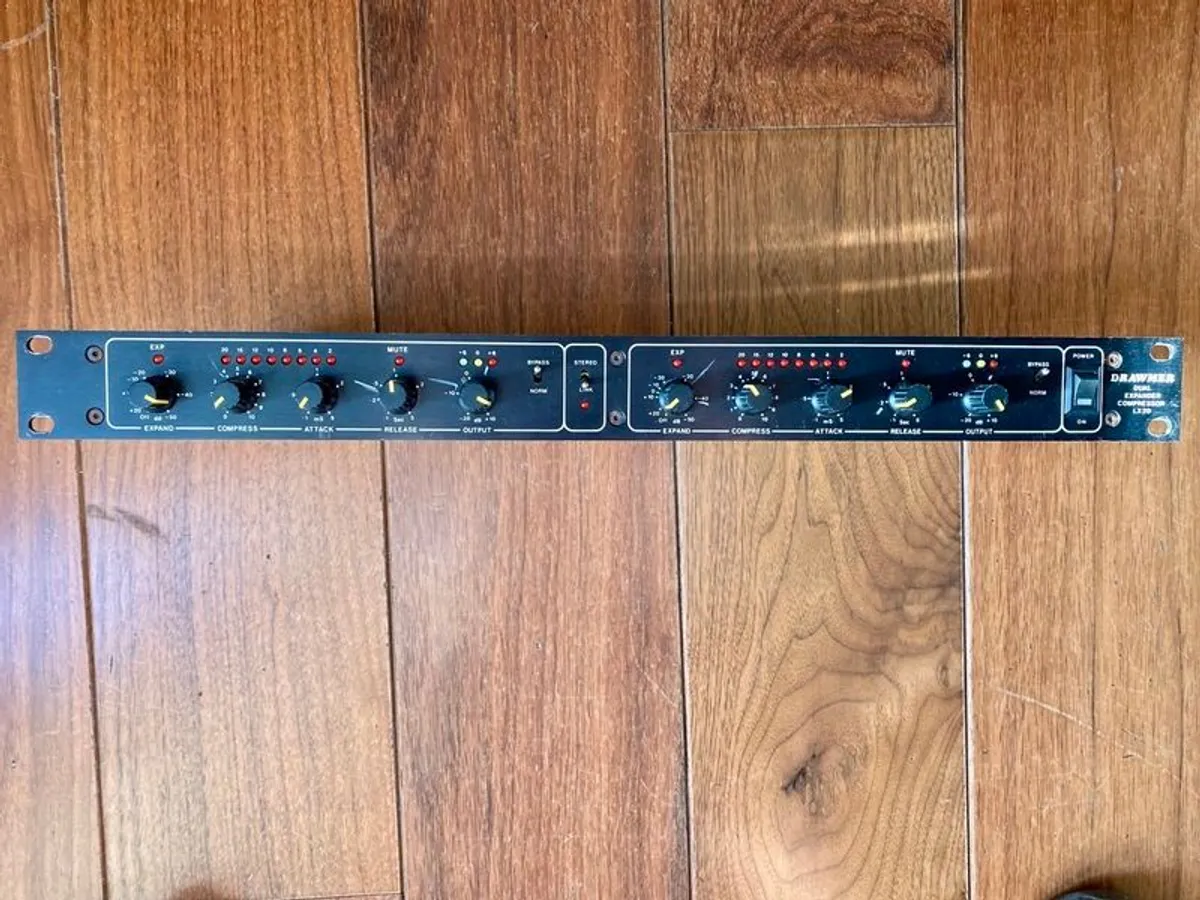 Drawmer LX20 Vintage Analogue Dual Expander Compressor - Image 2
