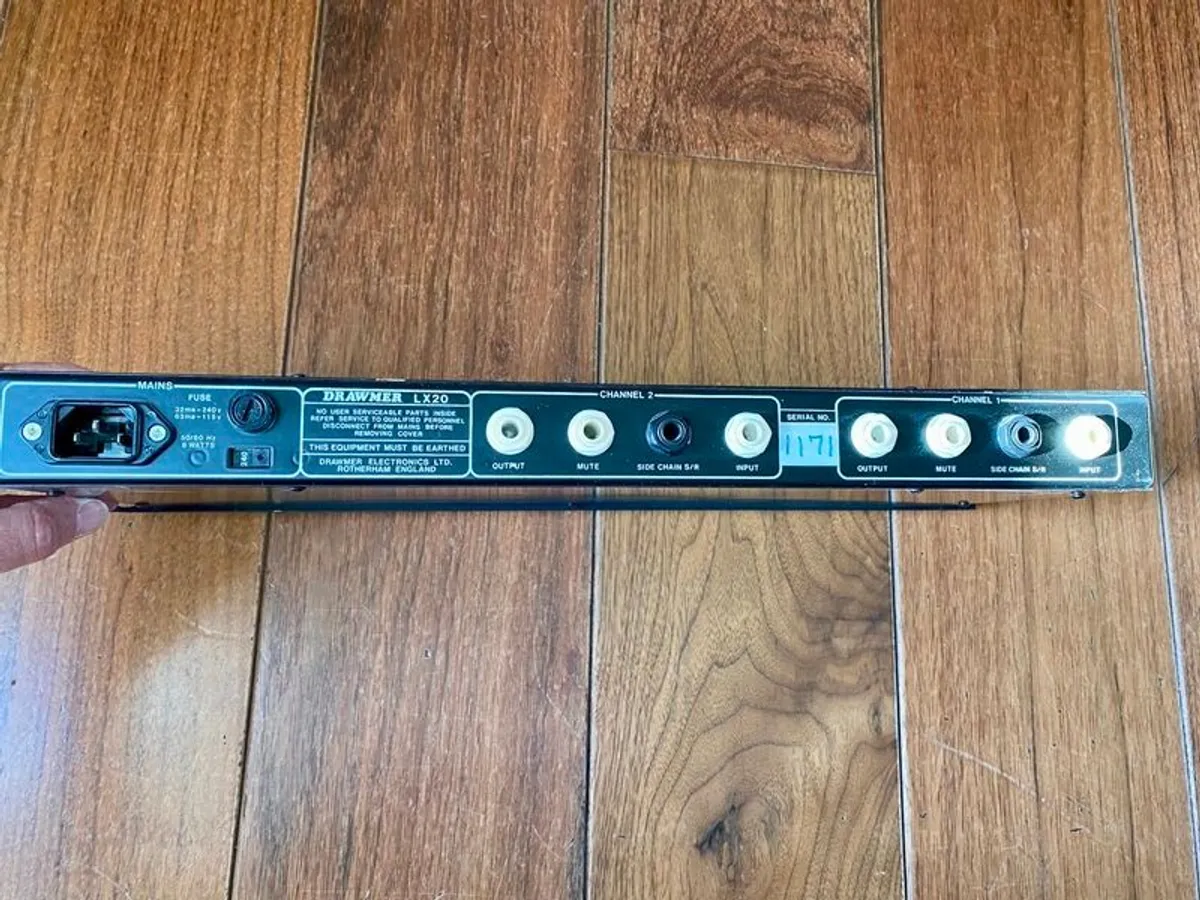Drawmer LX20 Vintage Analogue Dual Expander Compressor - Image 4