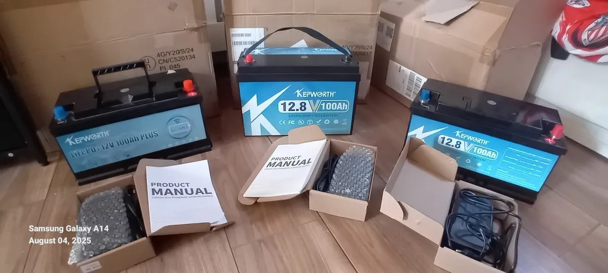 3 LiFePO4 12V Lithium Batterys 375eur - Image 4