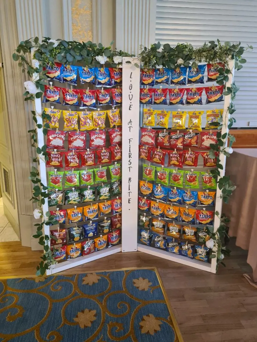 Crisp/Tayto Wall Stand for Hire Rent