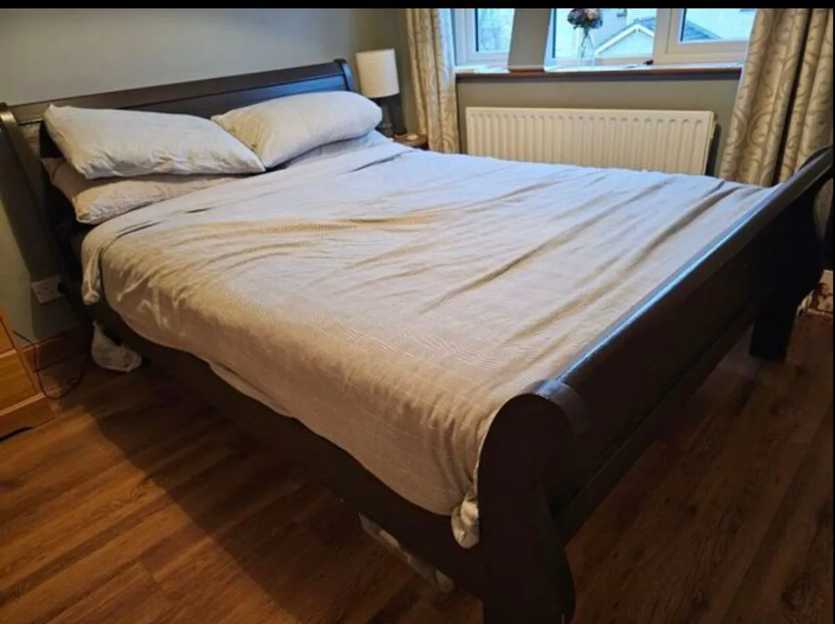 King size bedframe - Image 1