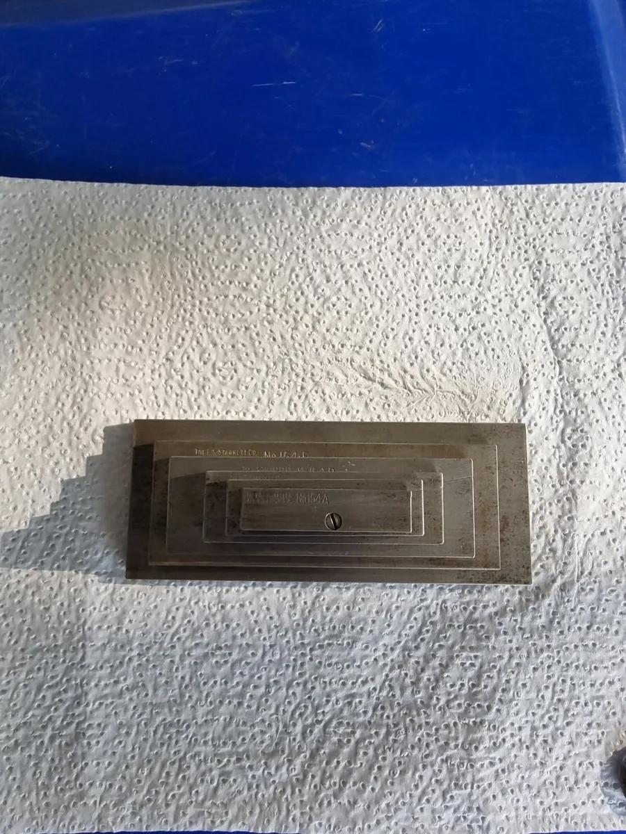 Starrett S154LZ Adjustable Parallels Full Set - Image 3