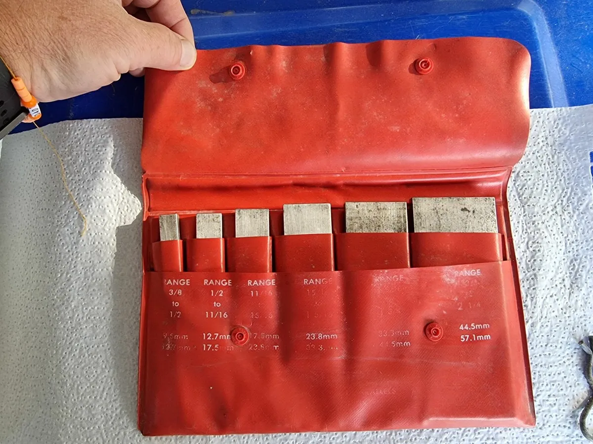 Starrett S154LZ Adjustable Parallels Full Set - Image 1