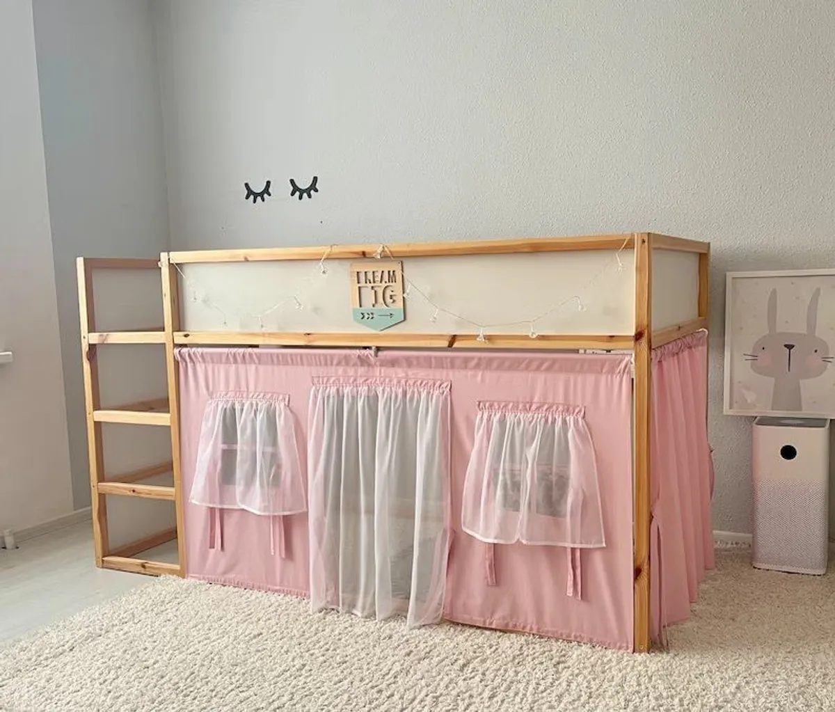 ikea kura bed curtains - Image 2