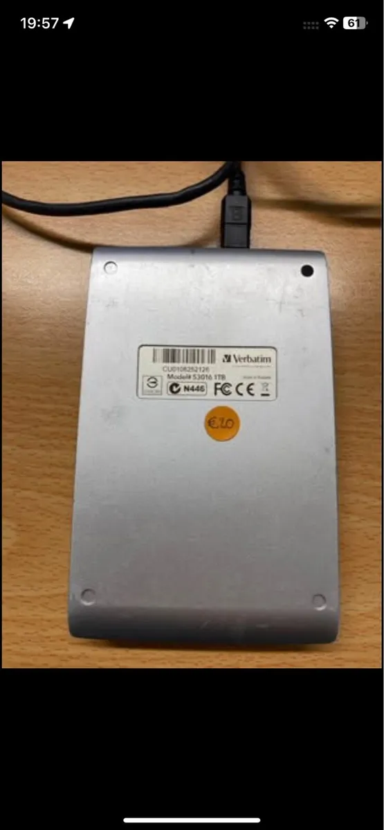 Verbatim 1TB Portable Hard-drive - Image 2