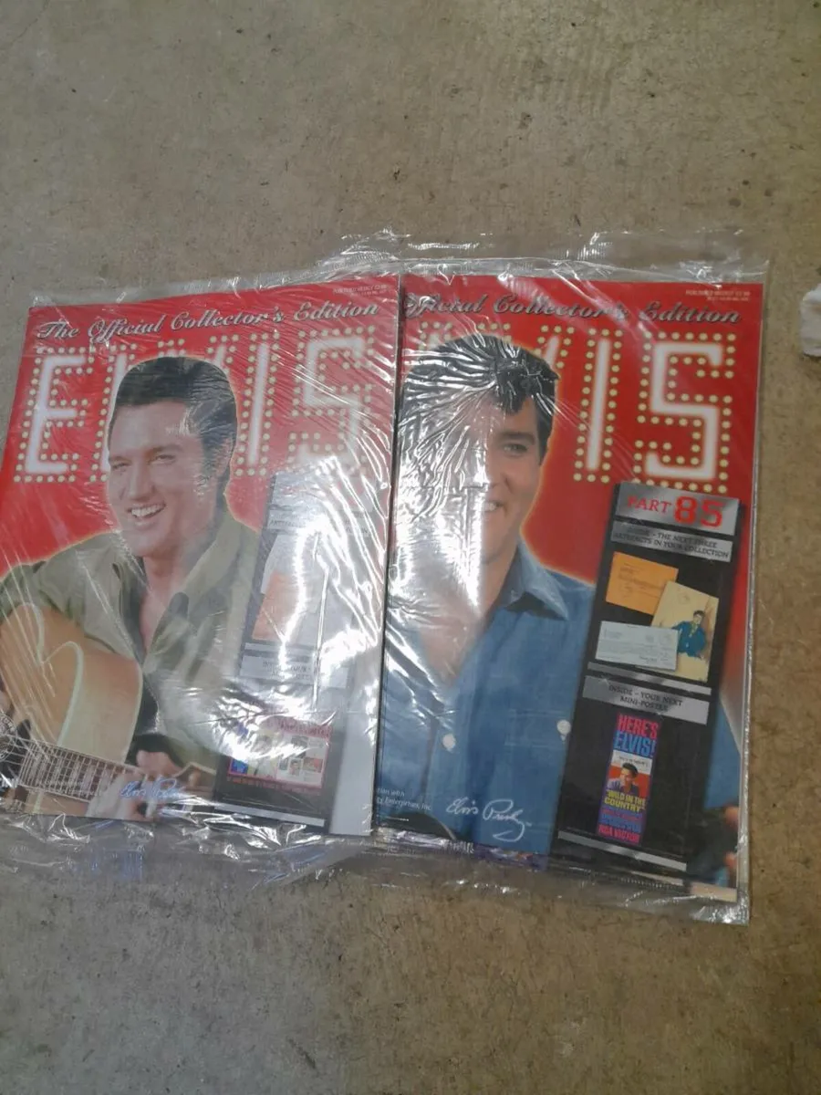 Box of elvis magazines - Image 2