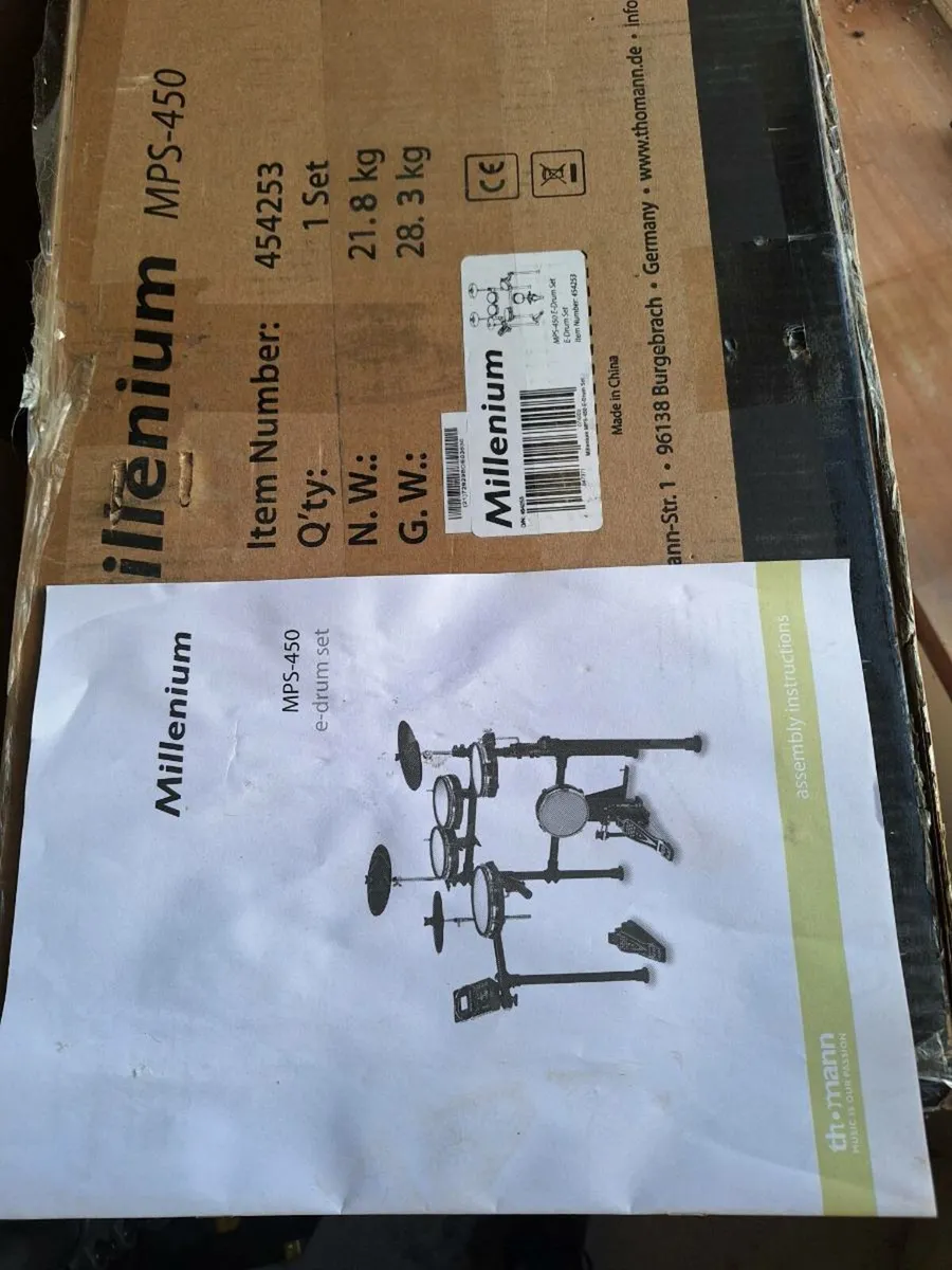 Millenium MPS-450 electronic drum kit - Image 2