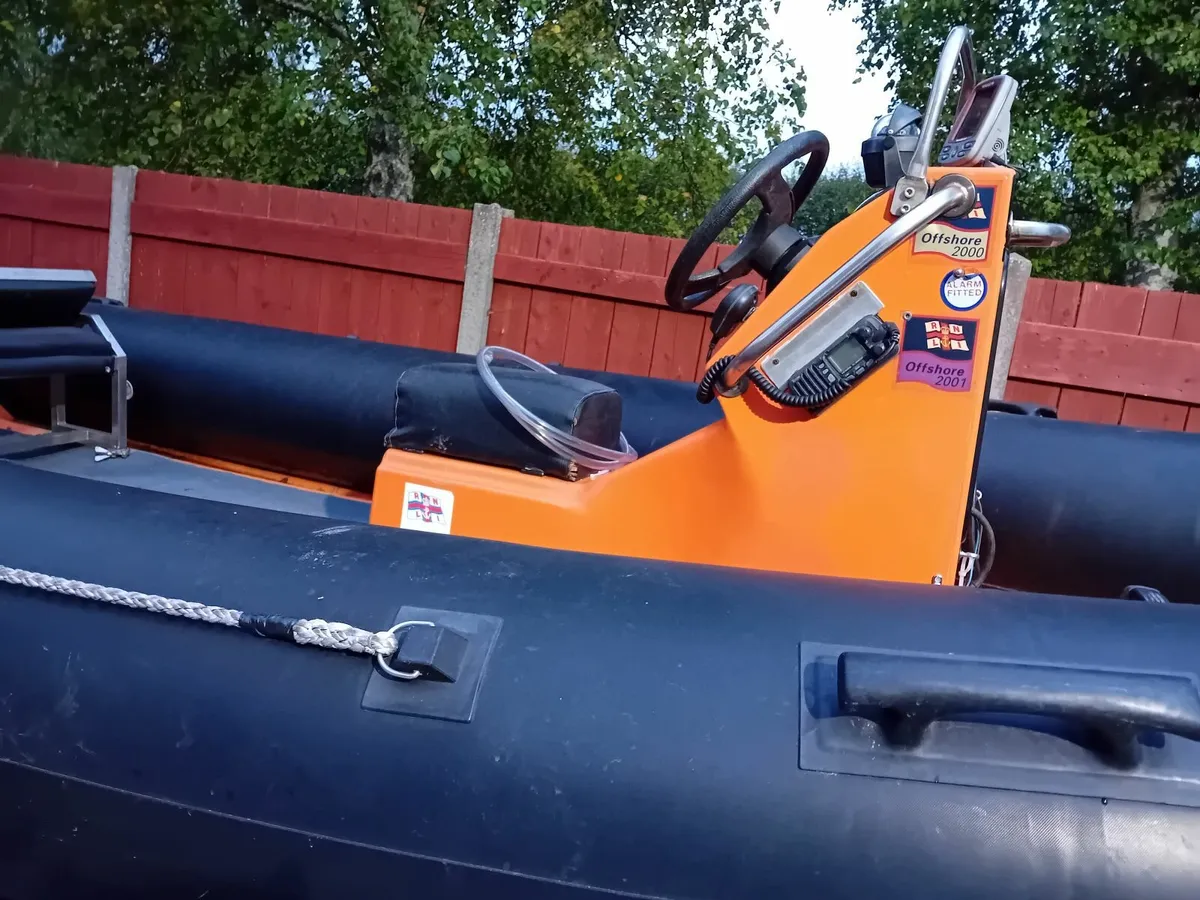 An Ex RNLI  RIB - Image 2