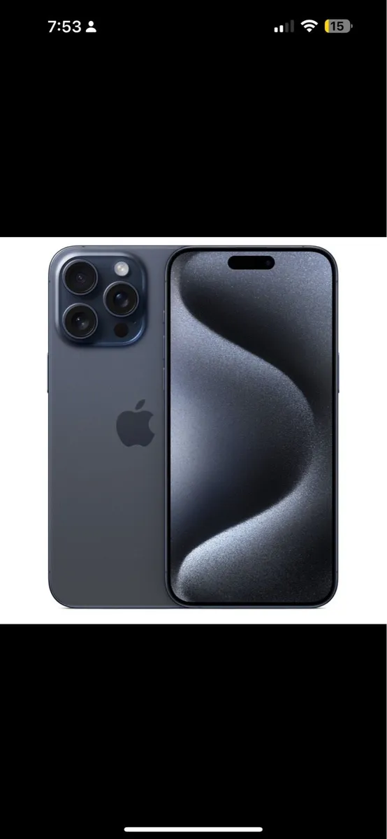 iPhone 15 pro max 256GB - Image 1