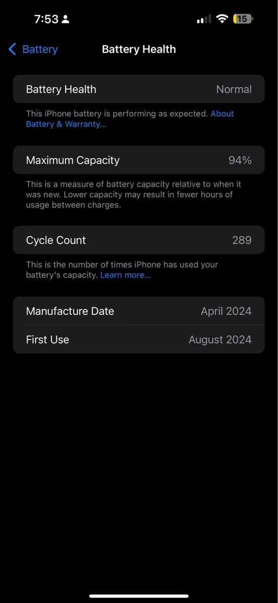 iPhone 15 pro max 256GB - Image 2