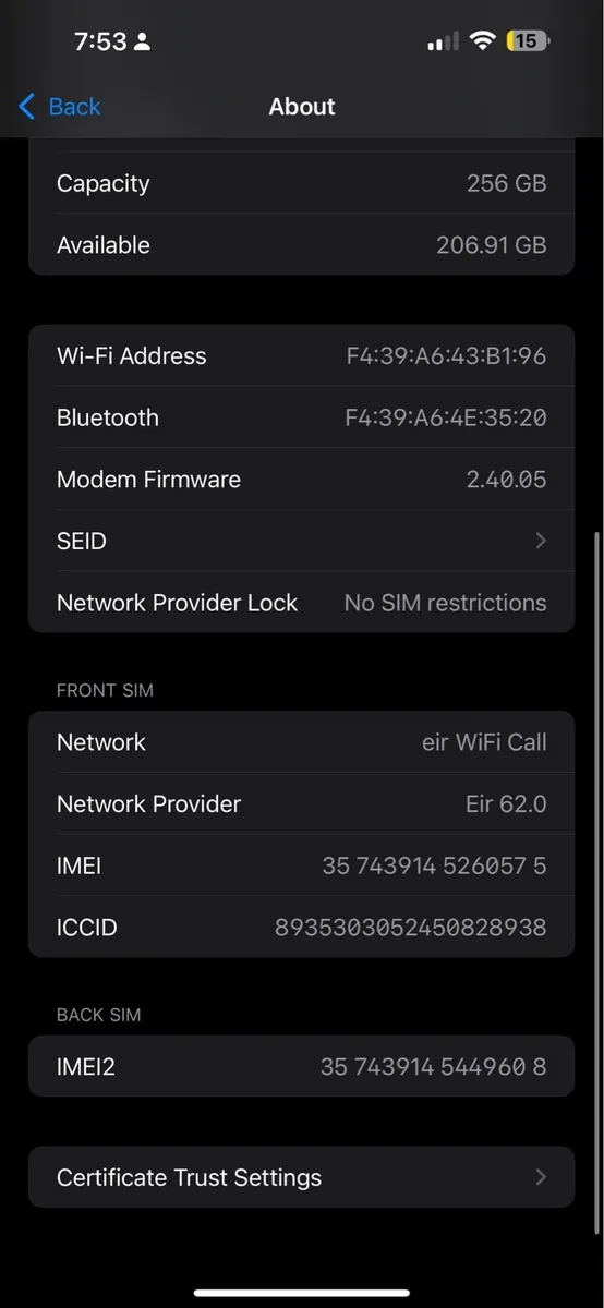 iPhone 15 pro max 256GB - Image 4