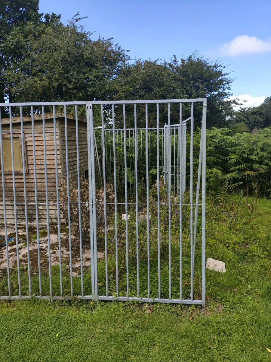 6mtrs galvanised Steel run - Image 1