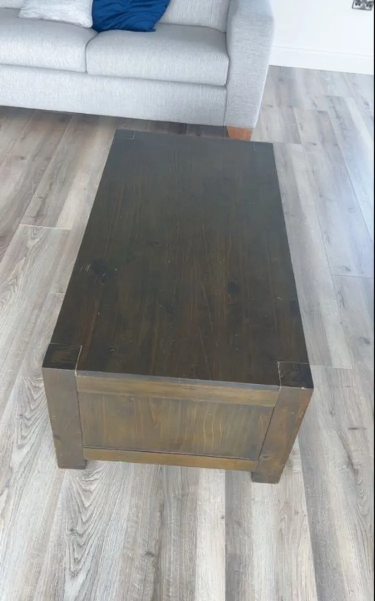 Walnut coffee table - Image 2