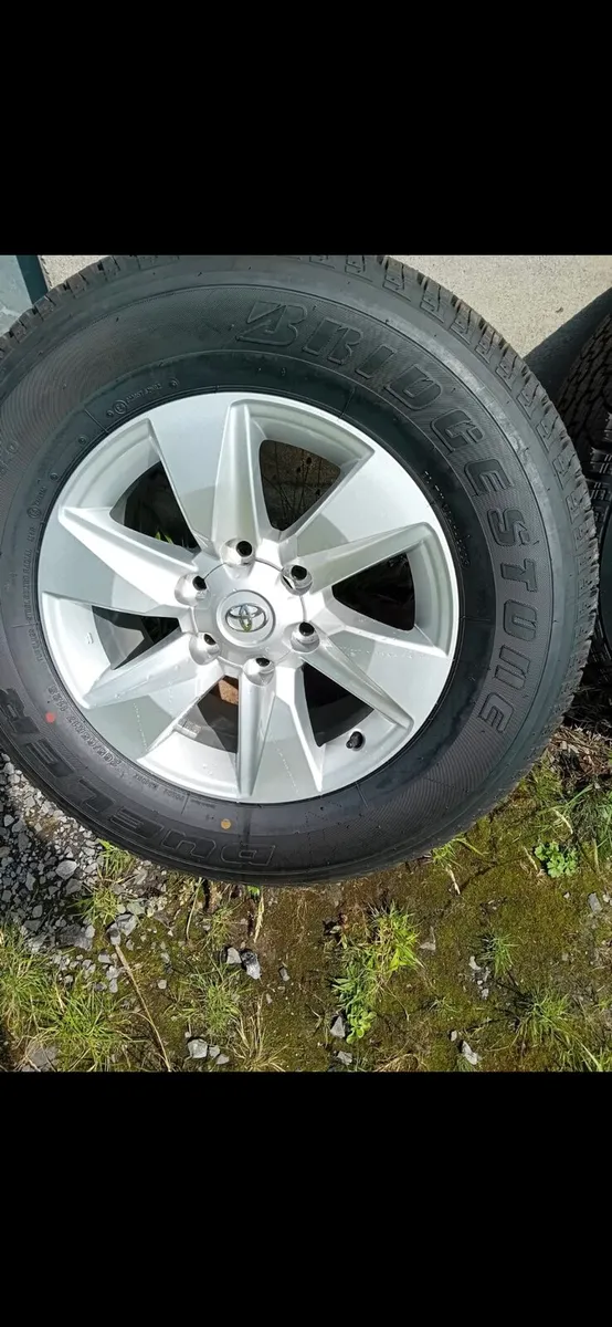 Landcruiser alloys 17inch - Image 1