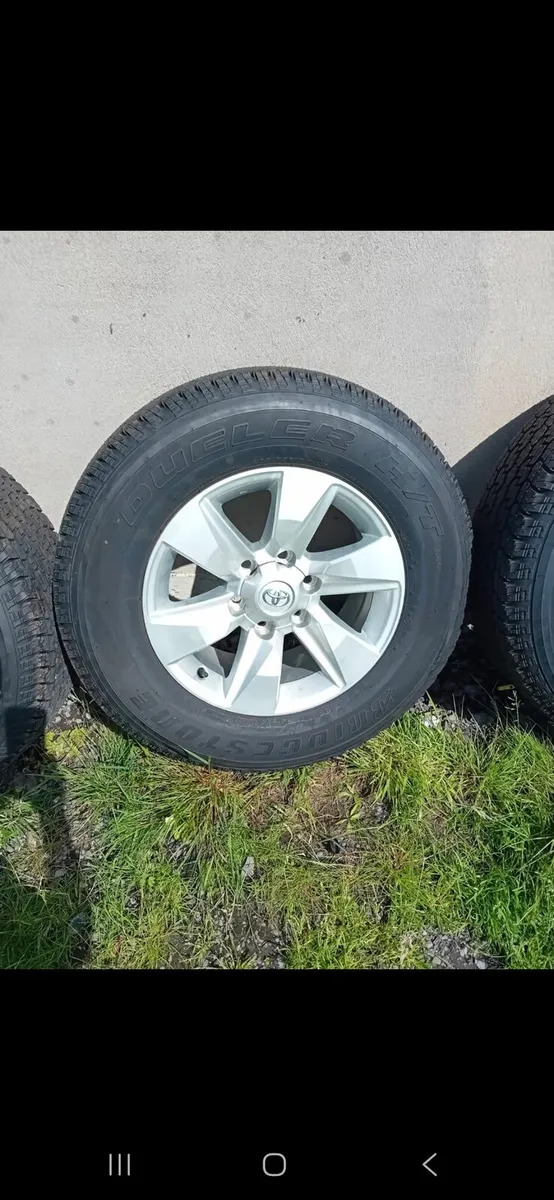 Landcruiser alloys 17inch - Image 2