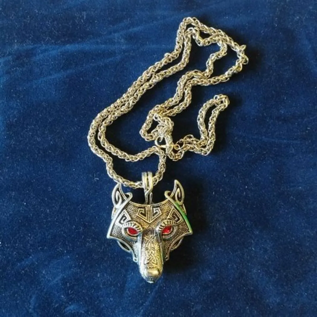 Vikings Pendant Wolf Head - Image 2