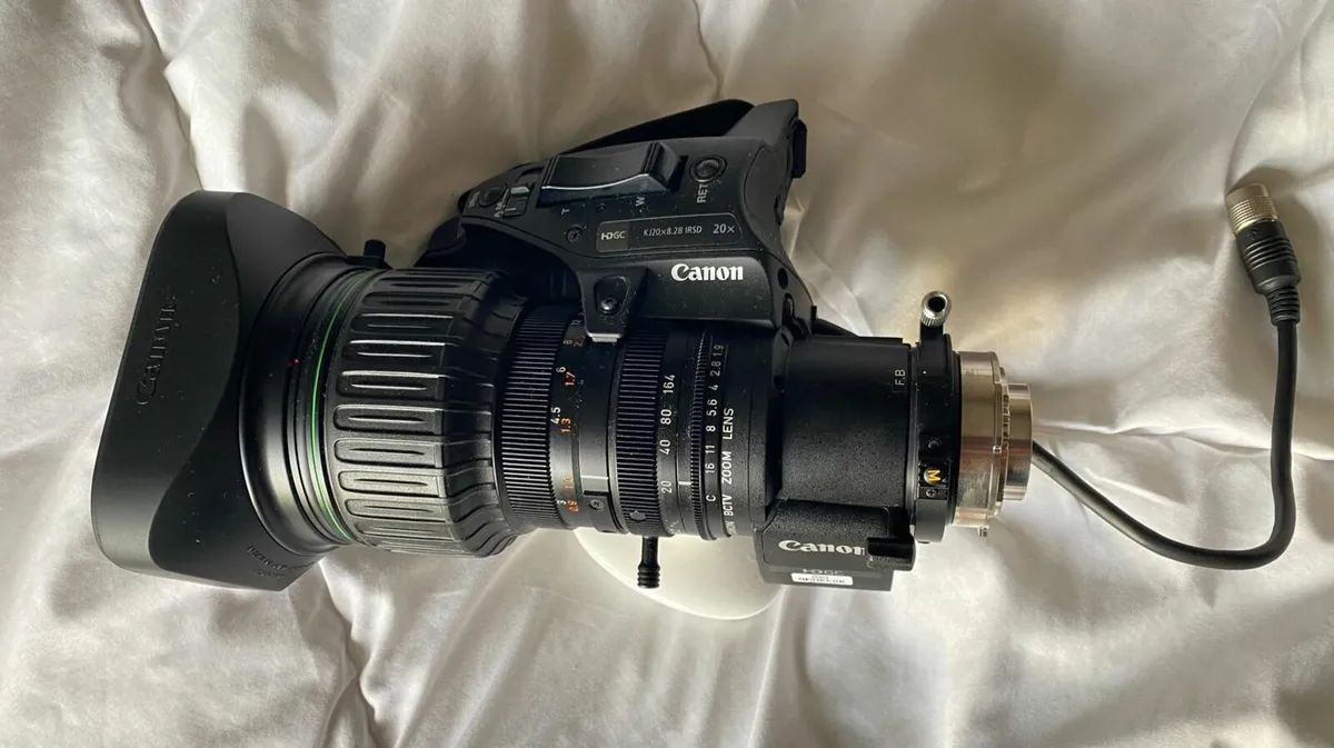 Canon KJ20x8.2B IRSD 20X 2x extender HD BCTV Broad - Image 1