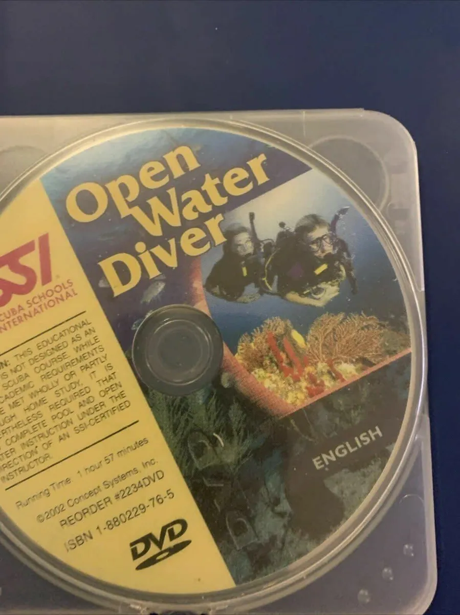 Open Water Diver Manual DVD , Scuba Schools Intern - Image 2