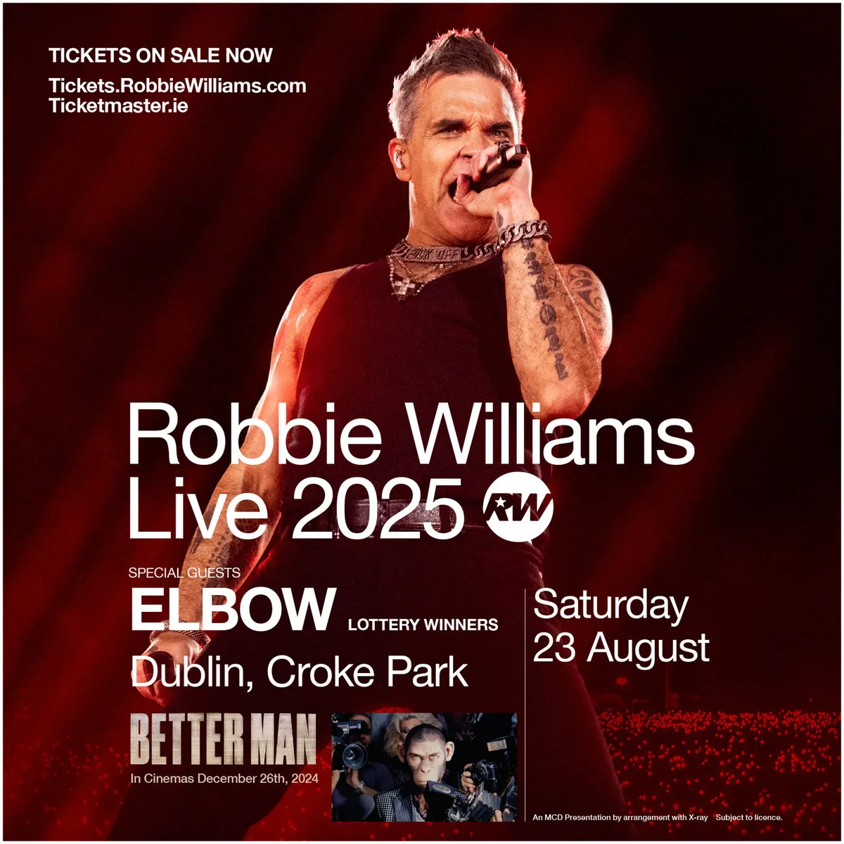 Robbie Williams Tickets