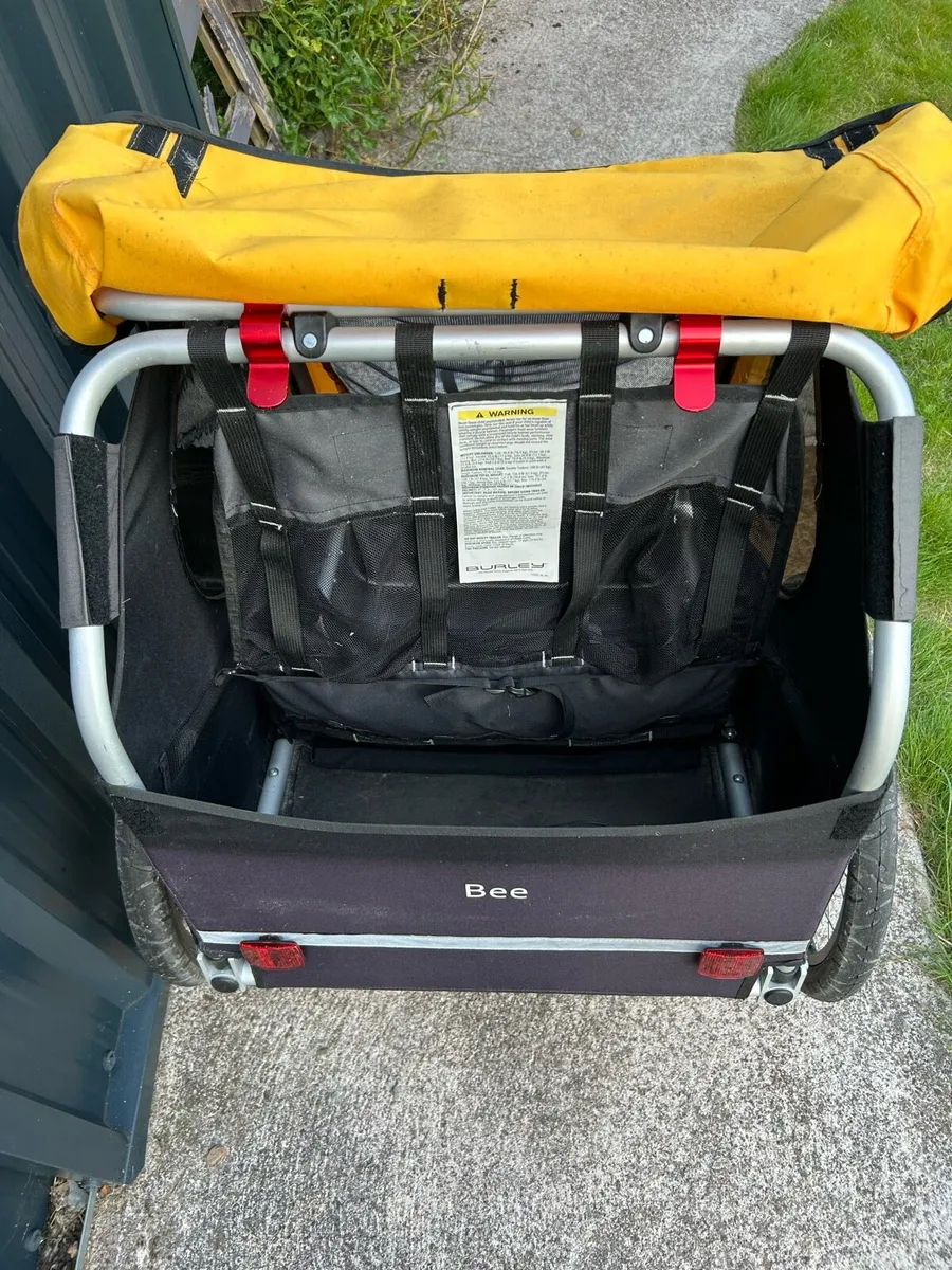 Burley Bee Two Seat Bicycle trailer - Image 3