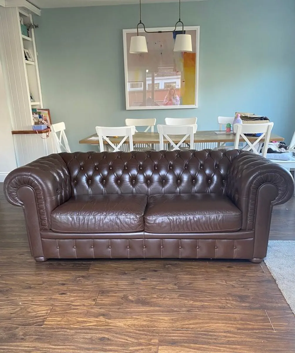 Chesterfield 2 seater sofa - Image 1