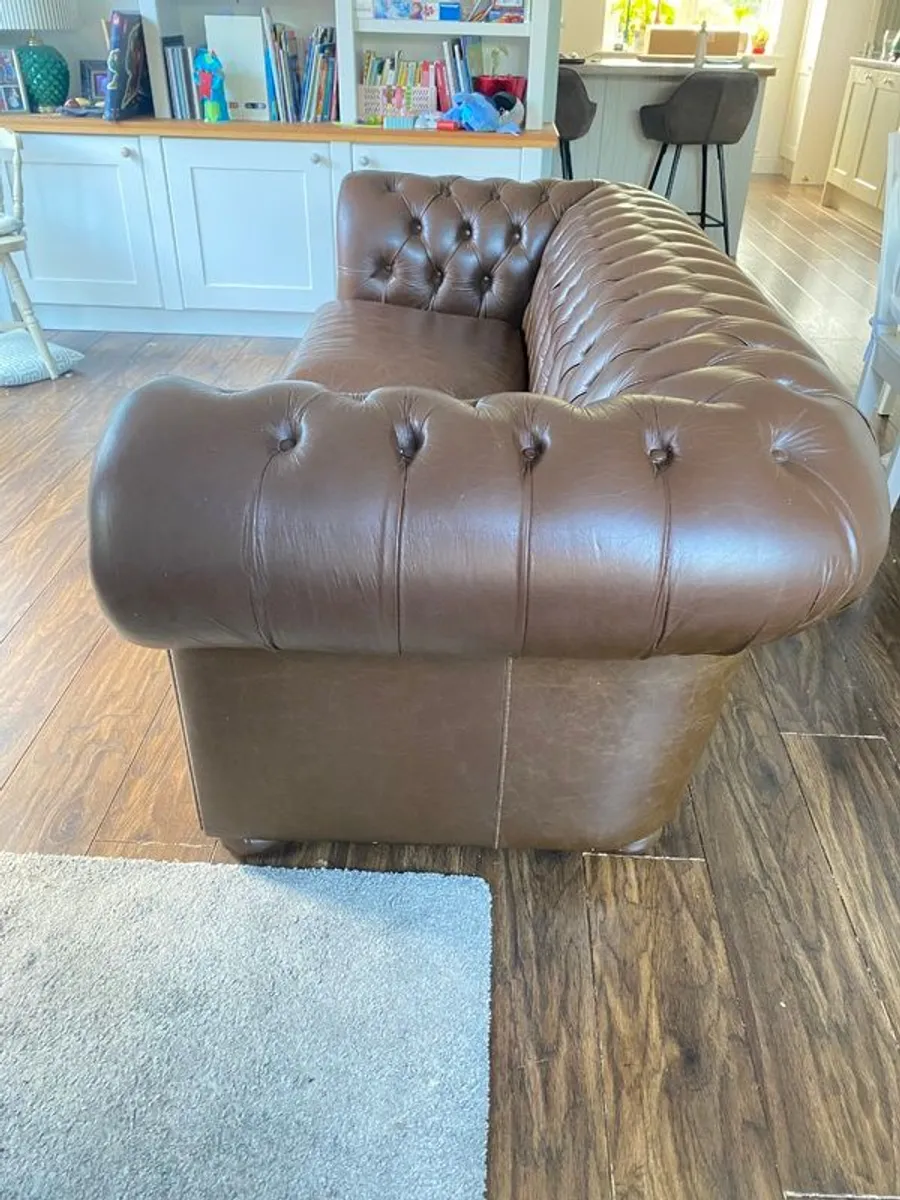 Chesterfield 2 seater sofa - Image 2