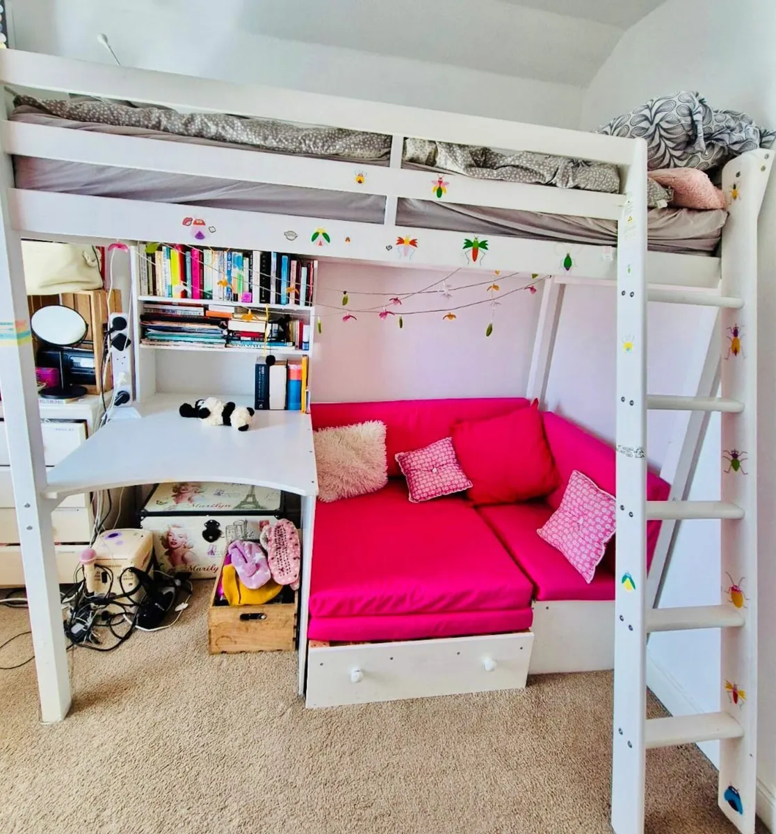 Loft  Bed Desk Combo - Image 3