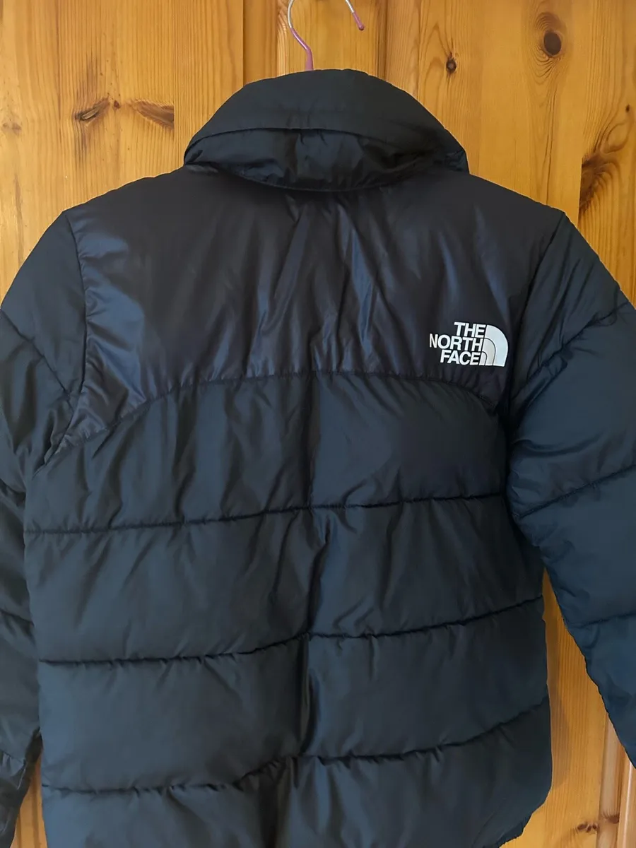 Girls Black North Face Jacket - Image 2