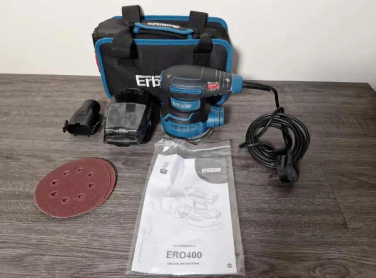 ERBAUER ERO400 240v ELECTRIC ORBITAL SANDER - Image 2