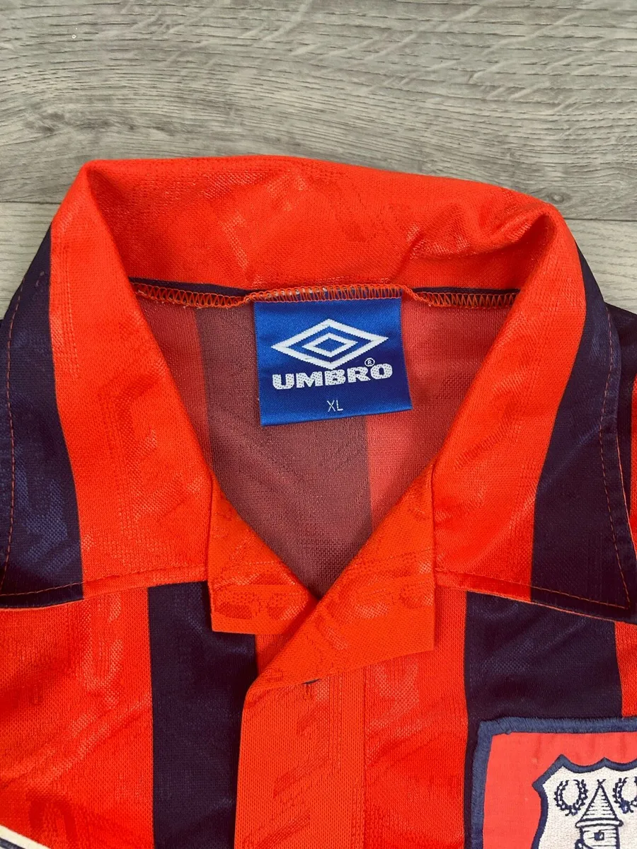 Genuine Vintage 1992 Umbro Everton Liverpool Shirt - Image 4