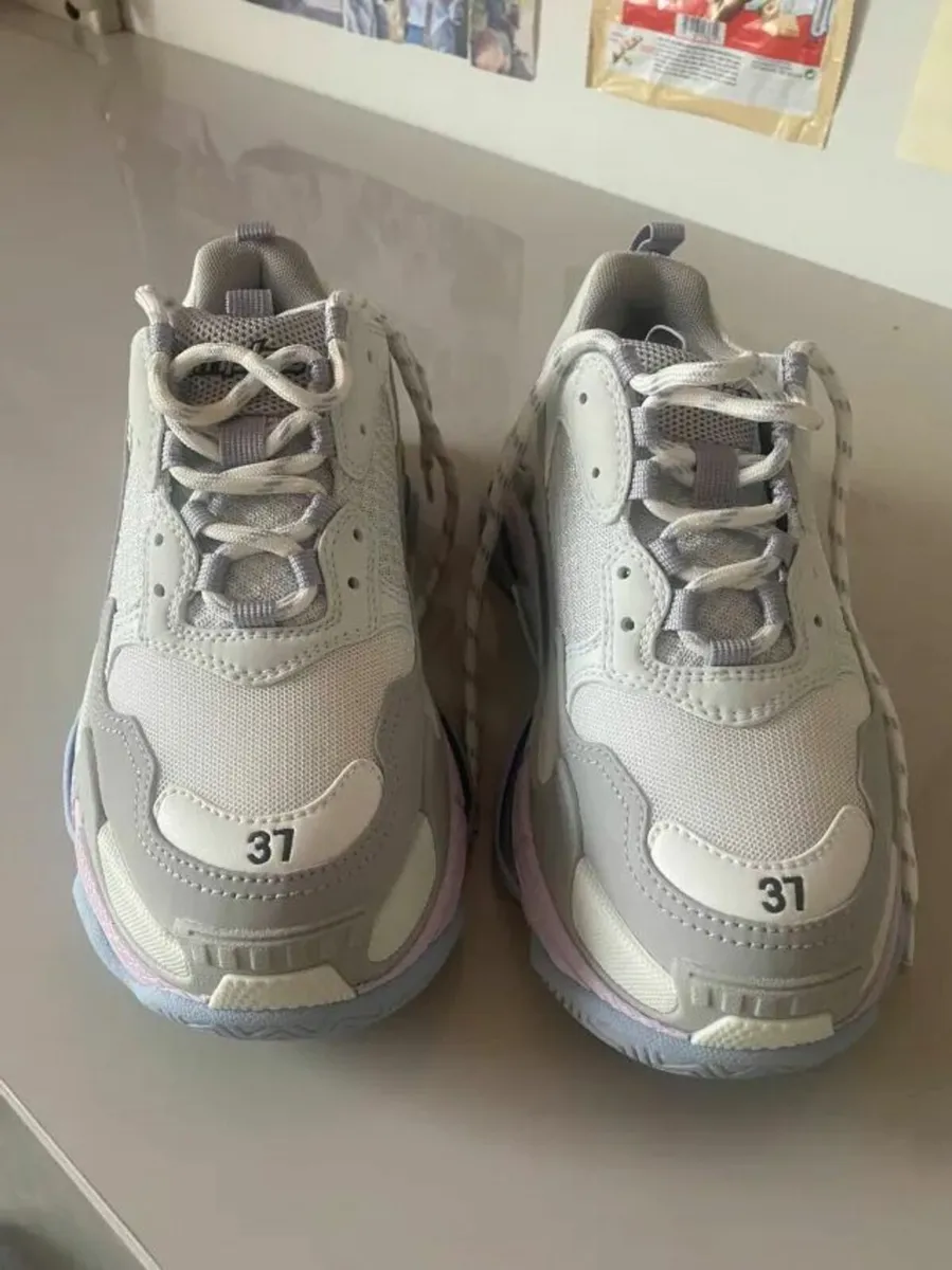 Balenciaga Triple S Homme violet top - Image 1