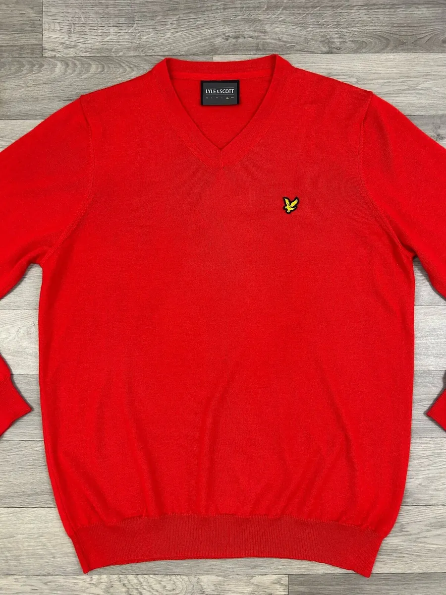 Lyle & Scott Merino Wool Blend Golf Jumper Mens XL - Image 2
